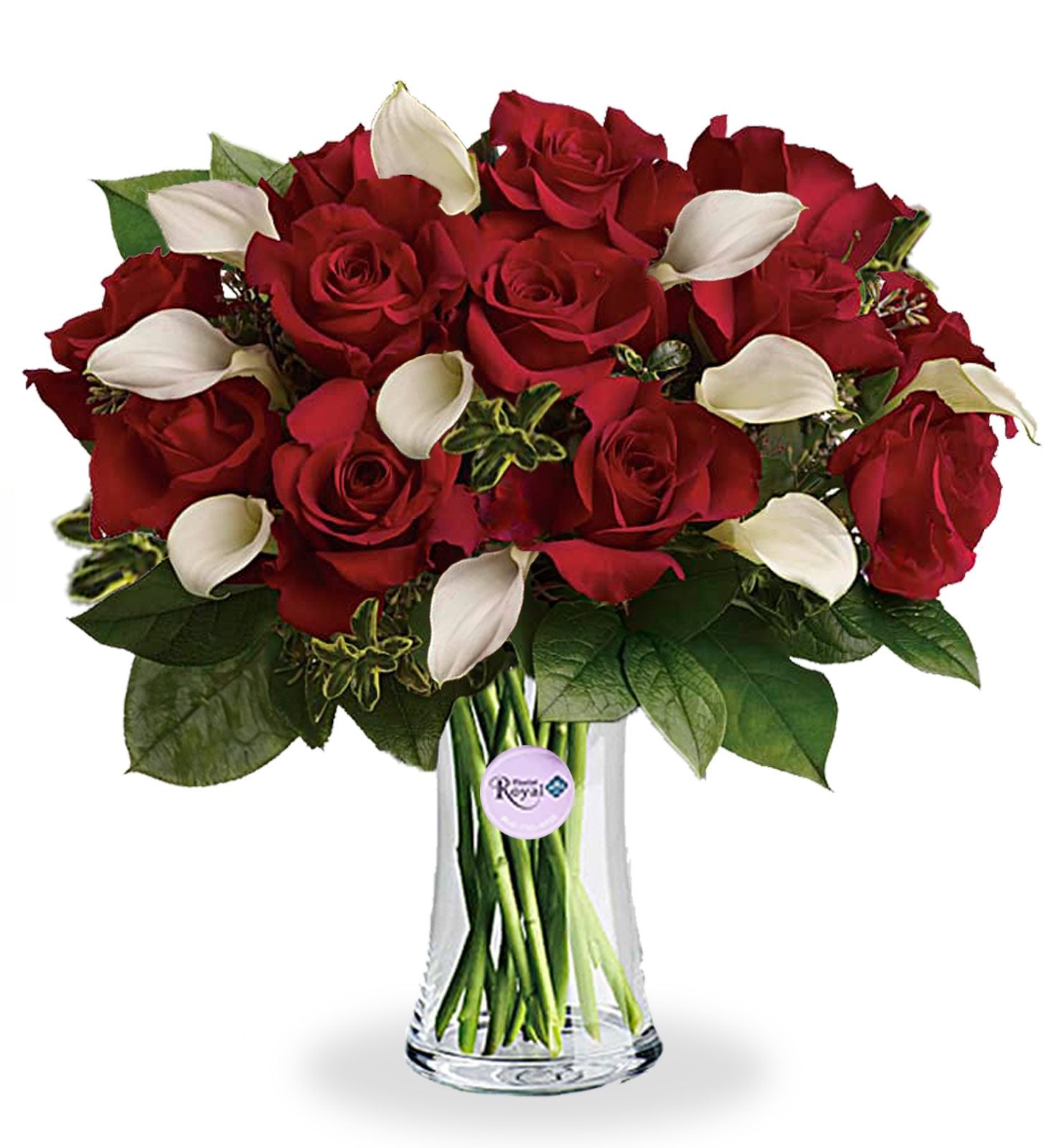 Heartfelt Devotion - Dozen Red Roses