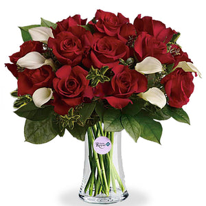 Heartfelt Devotion - Dozen Red Roses