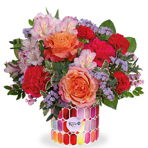 Radiant Stained Glass Bouquet